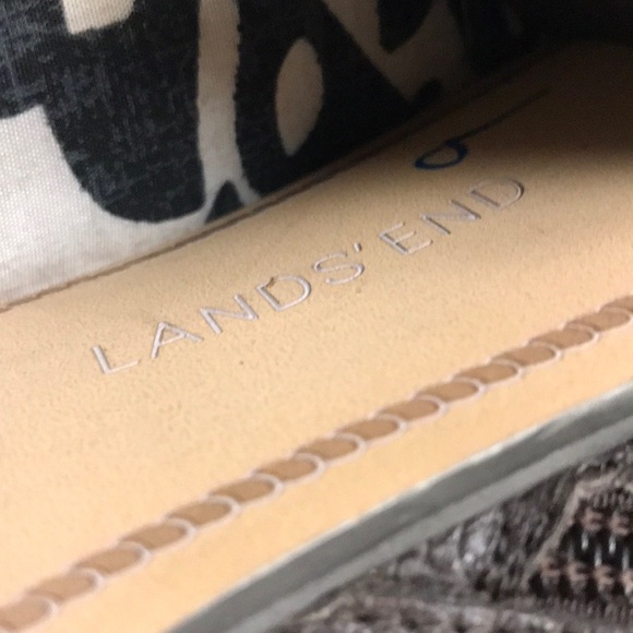 Land’s End all leather block heel knee boots - Picture 6 of 7